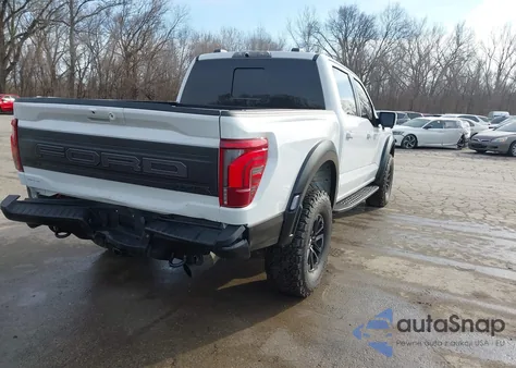 2024 Ford F-150 Raptor из США, поврежденный, VIN 1FTFW1RG1RFA58286